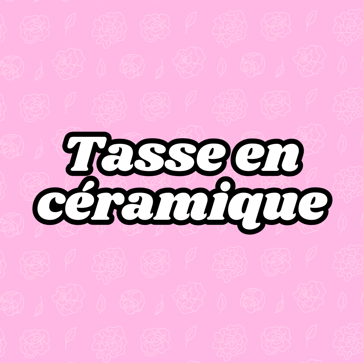 Tasse en céramique