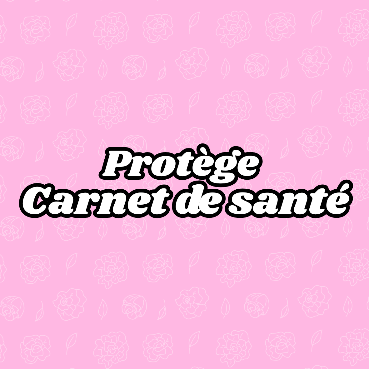 Protège carnet de santé