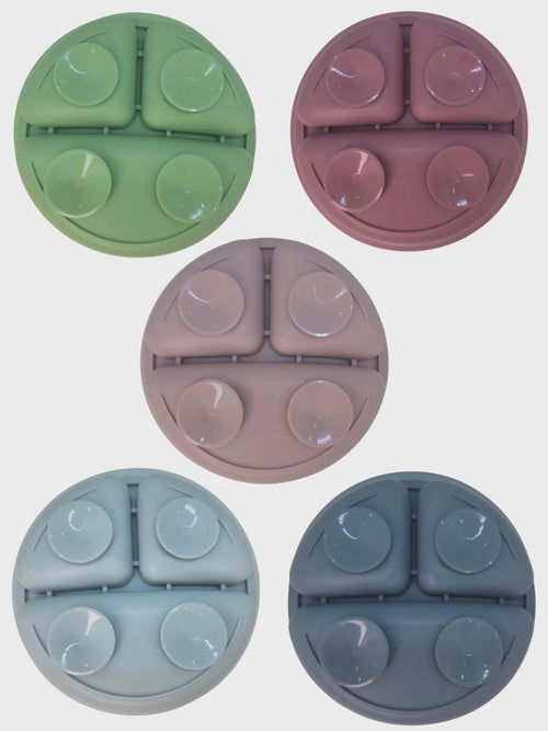 Assiettes de silicone