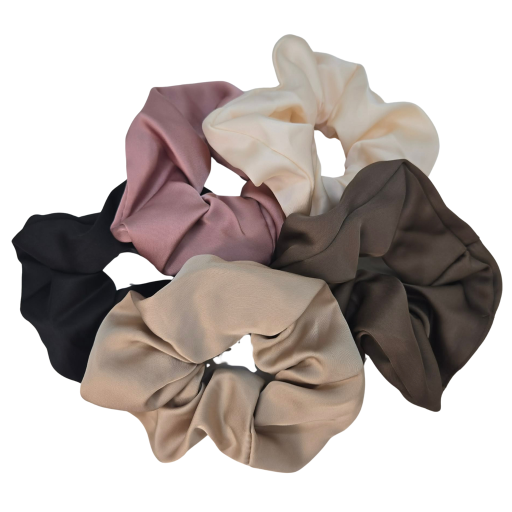 Chouchou en satin uni