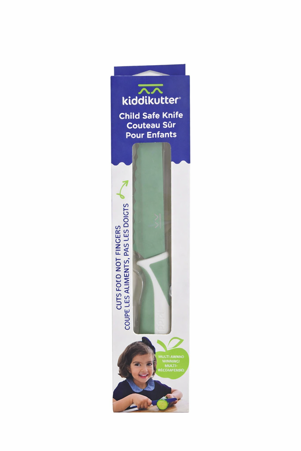 Couteaux pour enfants KiddiKutter - Vert Sauge