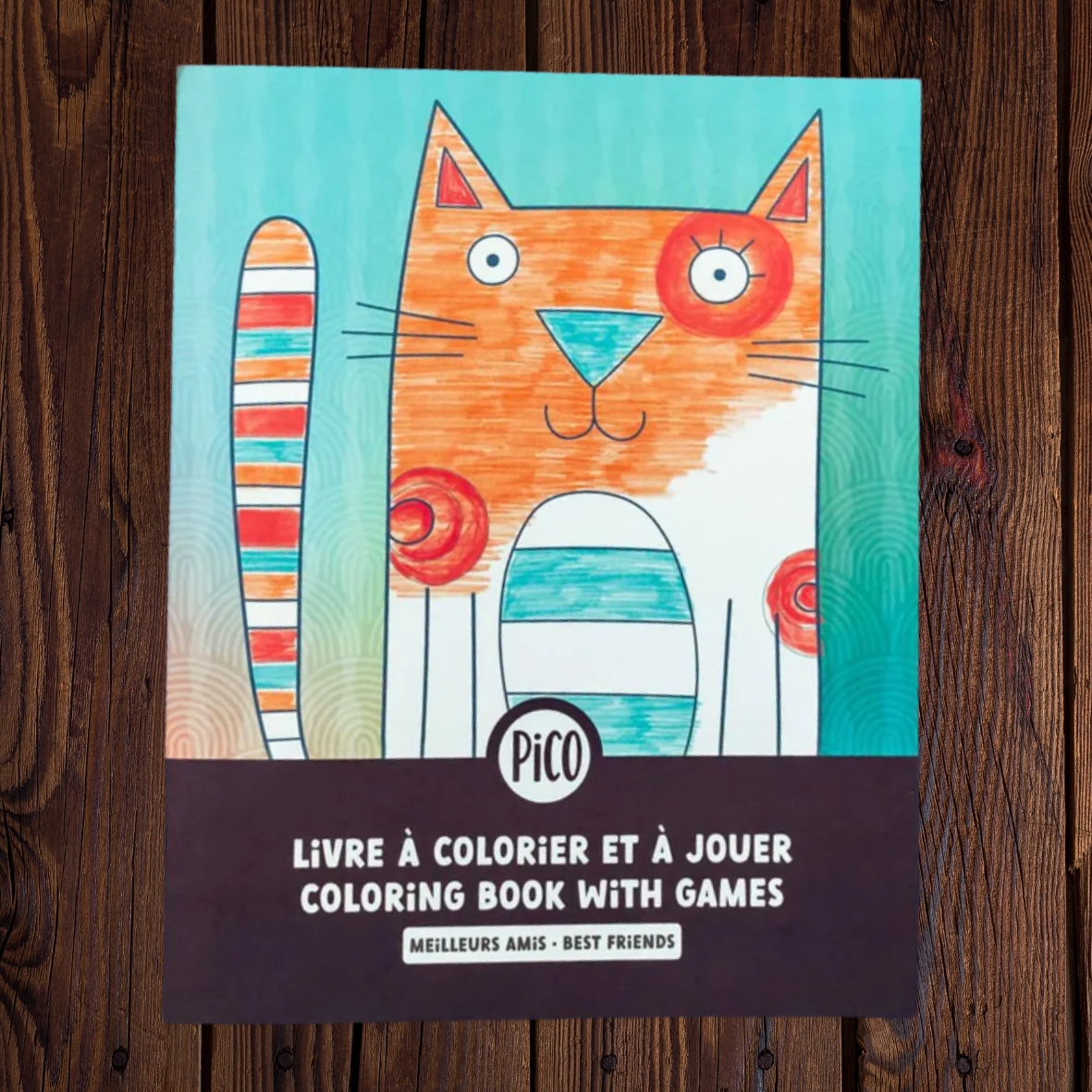 Livre à colorier et d'activités Pico Tatoo