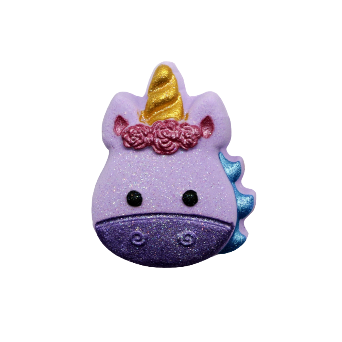 Bombe de bain Mini tête de licorne